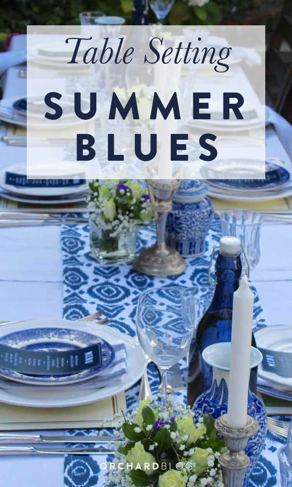 Summer Blue Table Theme