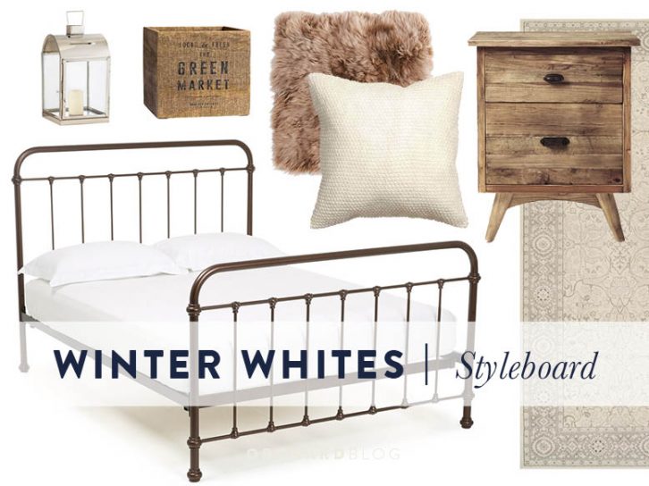 Winter Whites Bedroom Scheme