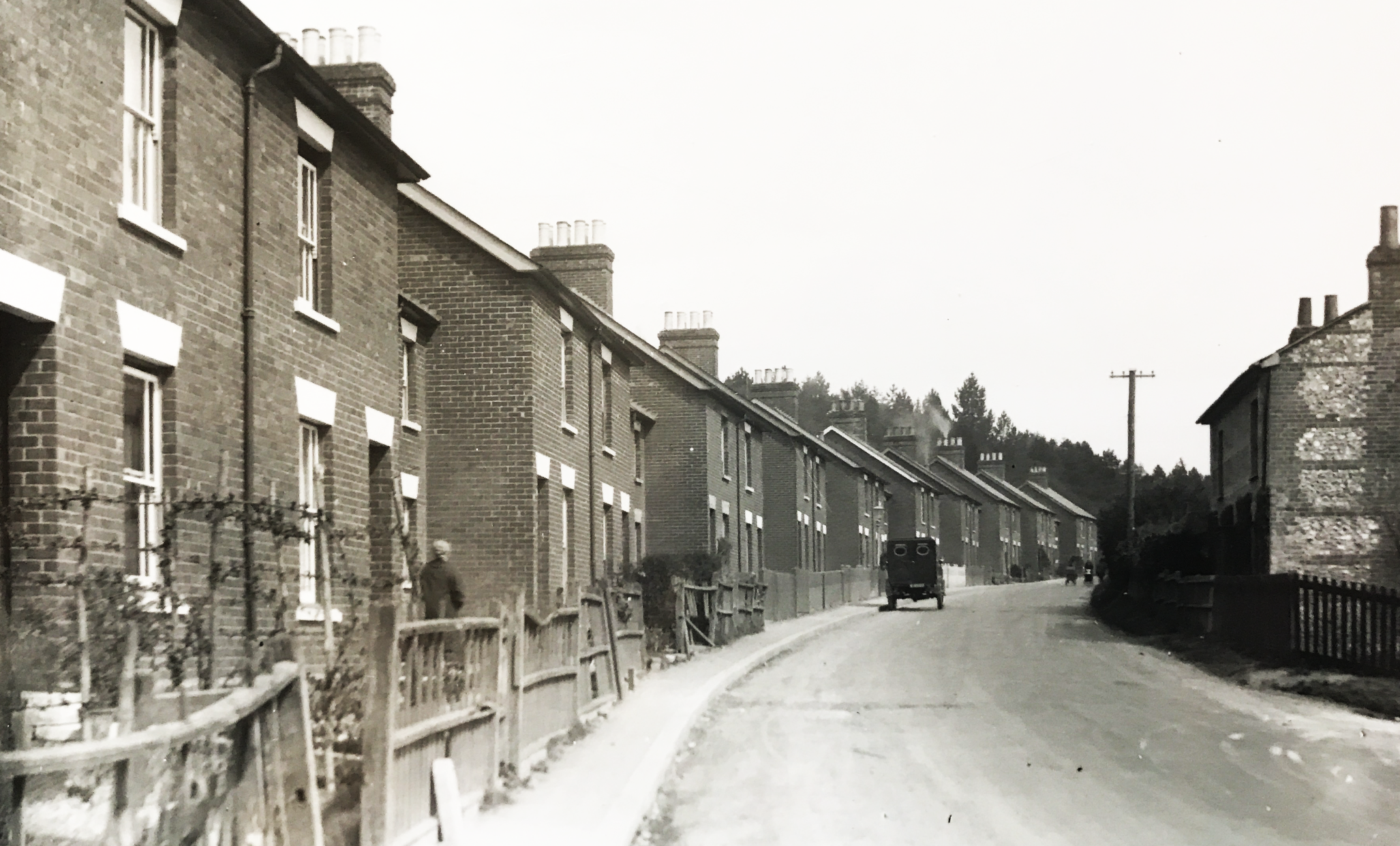 Old Photo of London Road Whitchurch
